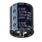 Condensatore ELETTROLITICO SLPX103M050E7P3 snap-in 10000 Microfarad 50V slpx Series