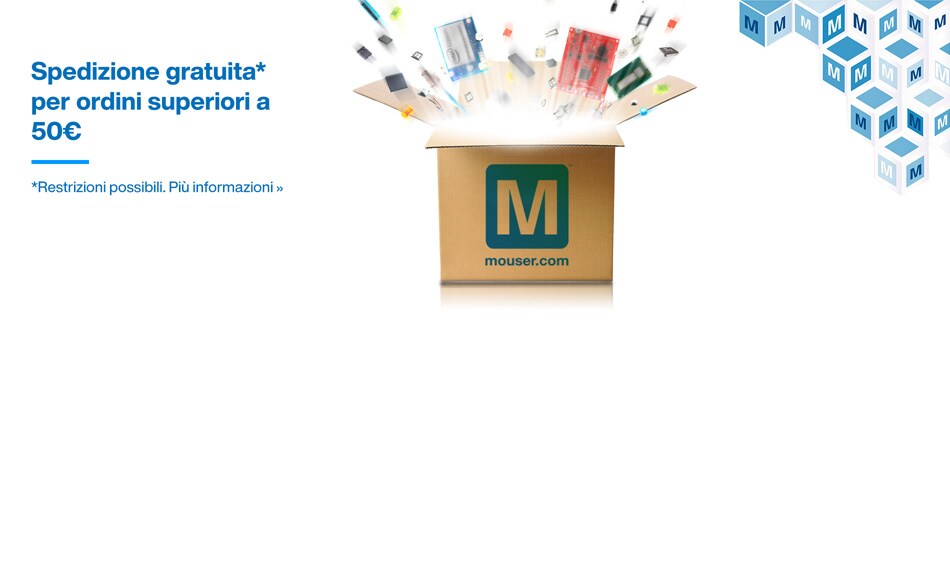 Spedizione gratuita* per ordini superiori a 50€. *Restrizioni possibili. Più informazioni.