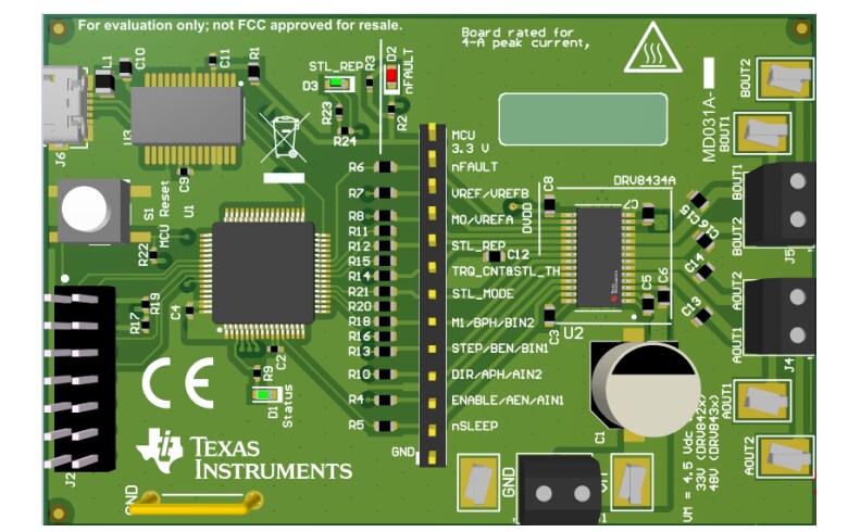 Texas Instruments Modulo di valutazione DRV8434AEVM