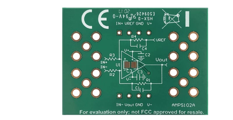 Texas Instruments Modulo di valutazione TLV9051DPWEVM