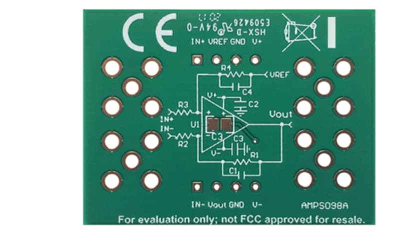 Texas Instruments Modulo di valutazione TLV9061DPWEVM