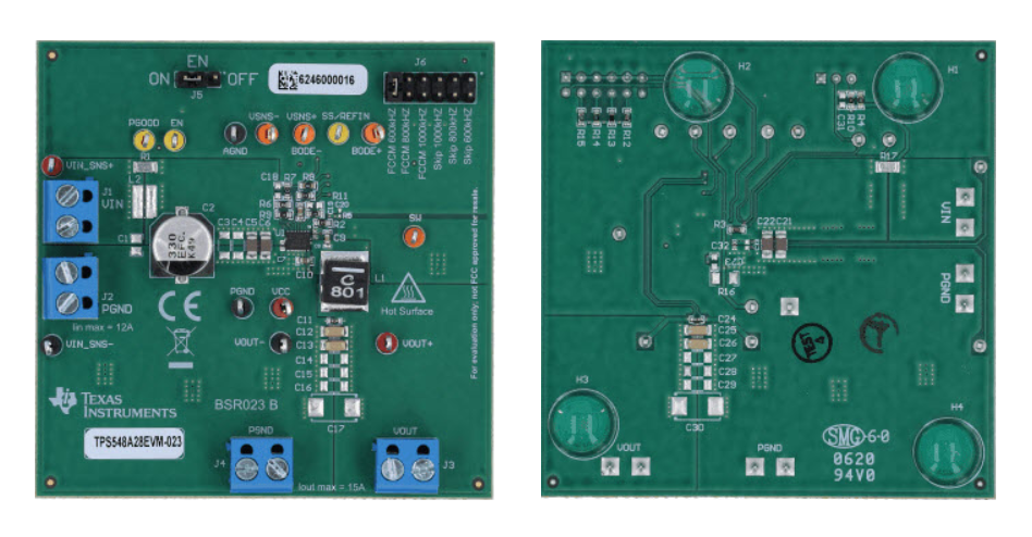 Disegno meccanico - Texas Instruments Modulo di valutazione (EVM) TPS548A28EVM-023