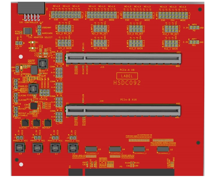 Texas Instruments Modulo di valutazione DS160PR412-421EVM