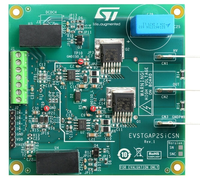 STMicroelectronics Schede di valutazione EVSTGAP2SICSN/C