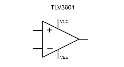 Diagramma - Texas Instruments Comparatore rail-to-rail TLV360x/TLV360x-Q1