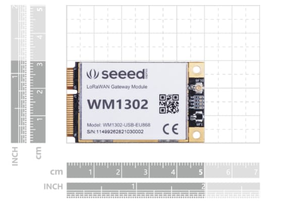 Disegno meccanico - Seeed Studio Moduli Gateway LoRaWAN WM1302