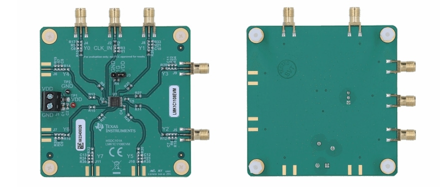Texas Instruments Modulo di valutazione LMK1C1108EVM