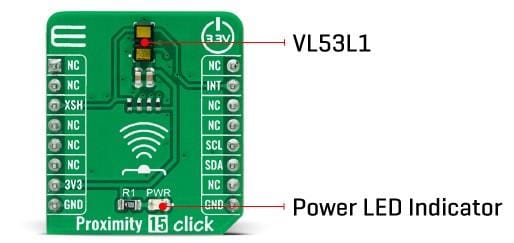 Mikroe Proximity 15 Click Mikroe Proximity 15 Click