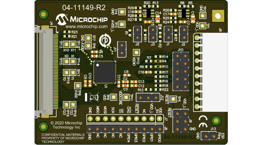Microchip Technology Kit di valutazione ATEVK-MXT288UD-A (EV30P71A) Microchip Technology Kit di valutazione ATEVK-MXT288UD-A (EV30P71A)