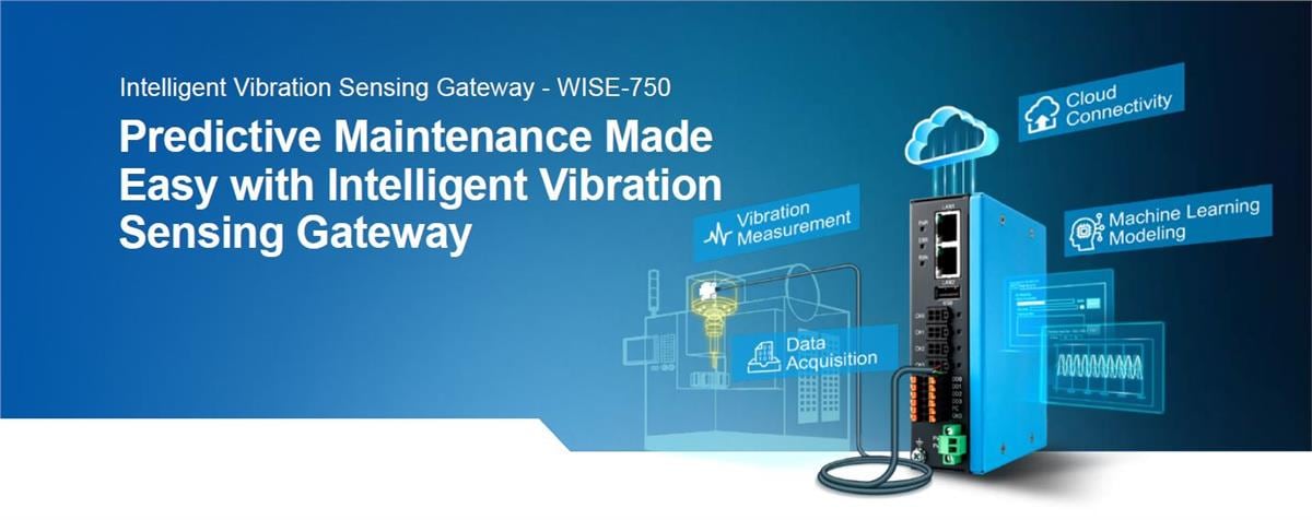 Advantech Geatway WISE-750 Intelligent Vibration Advantech Geatway WISE-750 Intelligent Vibration