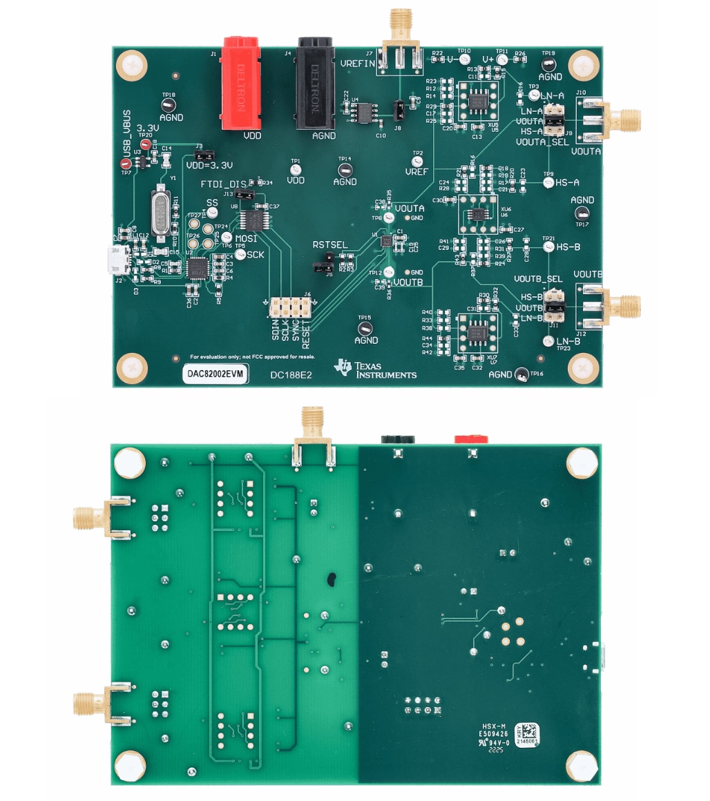 Texas Instruments Modulo di valutazione DAC82002EVM