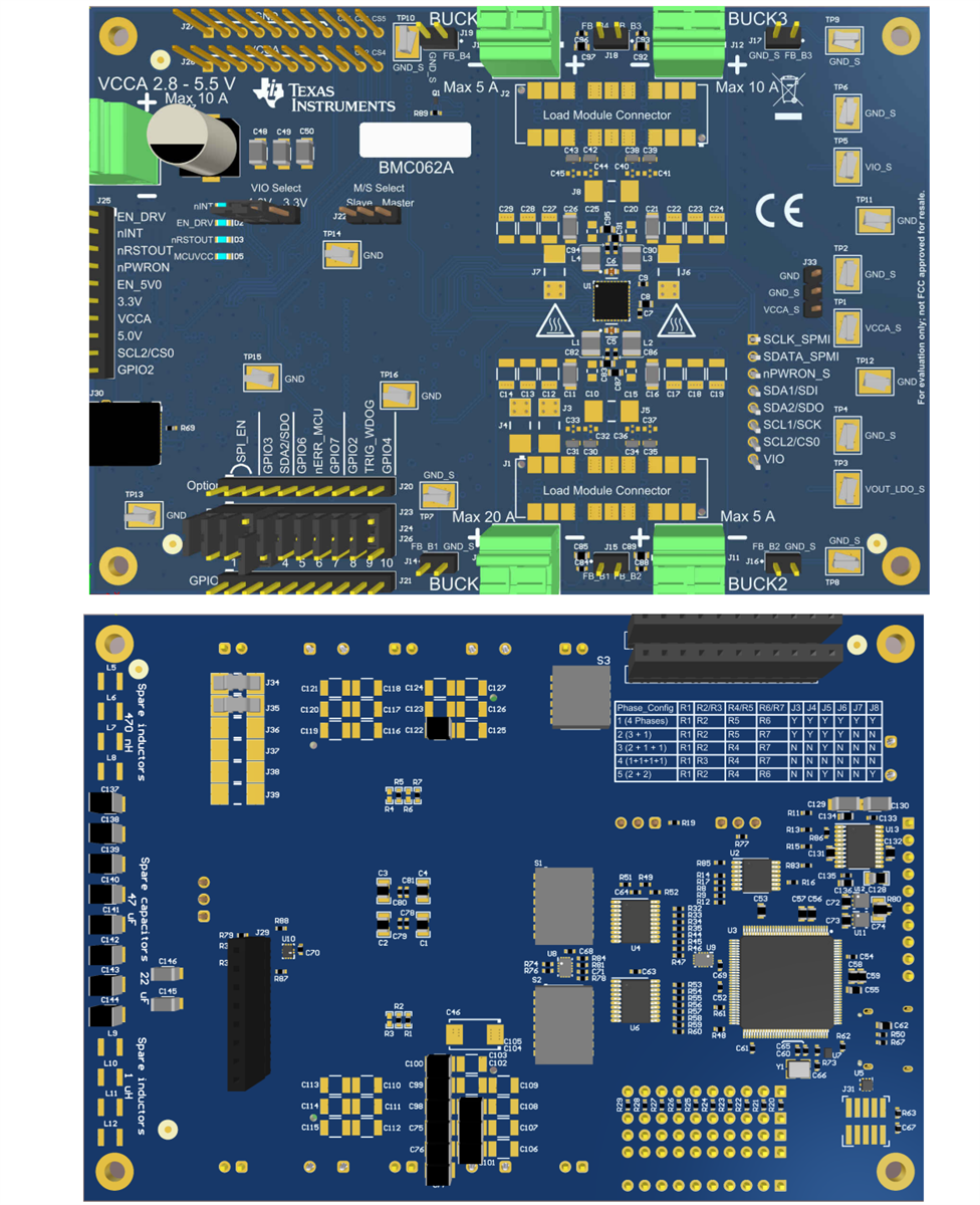 Diagramma - Texas Instruments Moduli di valutazione LP8764x-Q1EVM