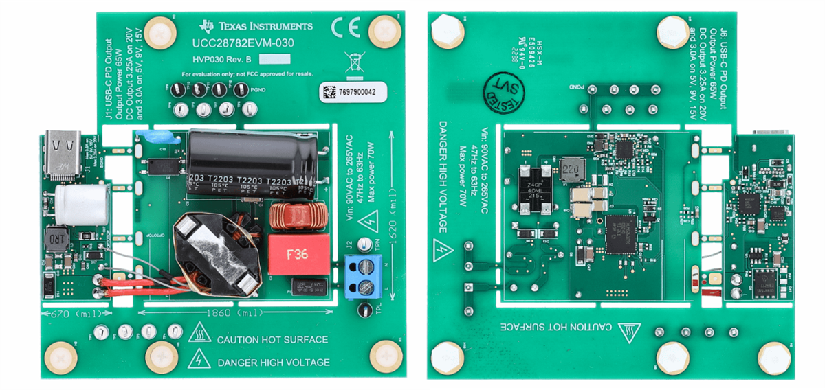 Texas Instruments Modulo di valutazione UCC28782EVM-030