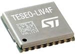 STMicroelectronics Moduli a doppia banda GNSS miniaturizzati Teseo-LIV4F