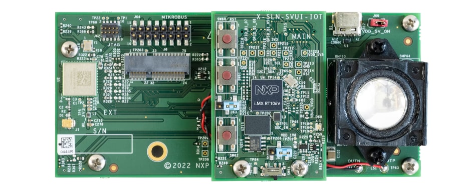 NXP Semiconductors Soluzione IU Smart Voice SLN-SVUI-IOT EdgeReady NXP Semiconductors Soluzione IU Smart Voice SLN-SVUI-IOT EdgeReady