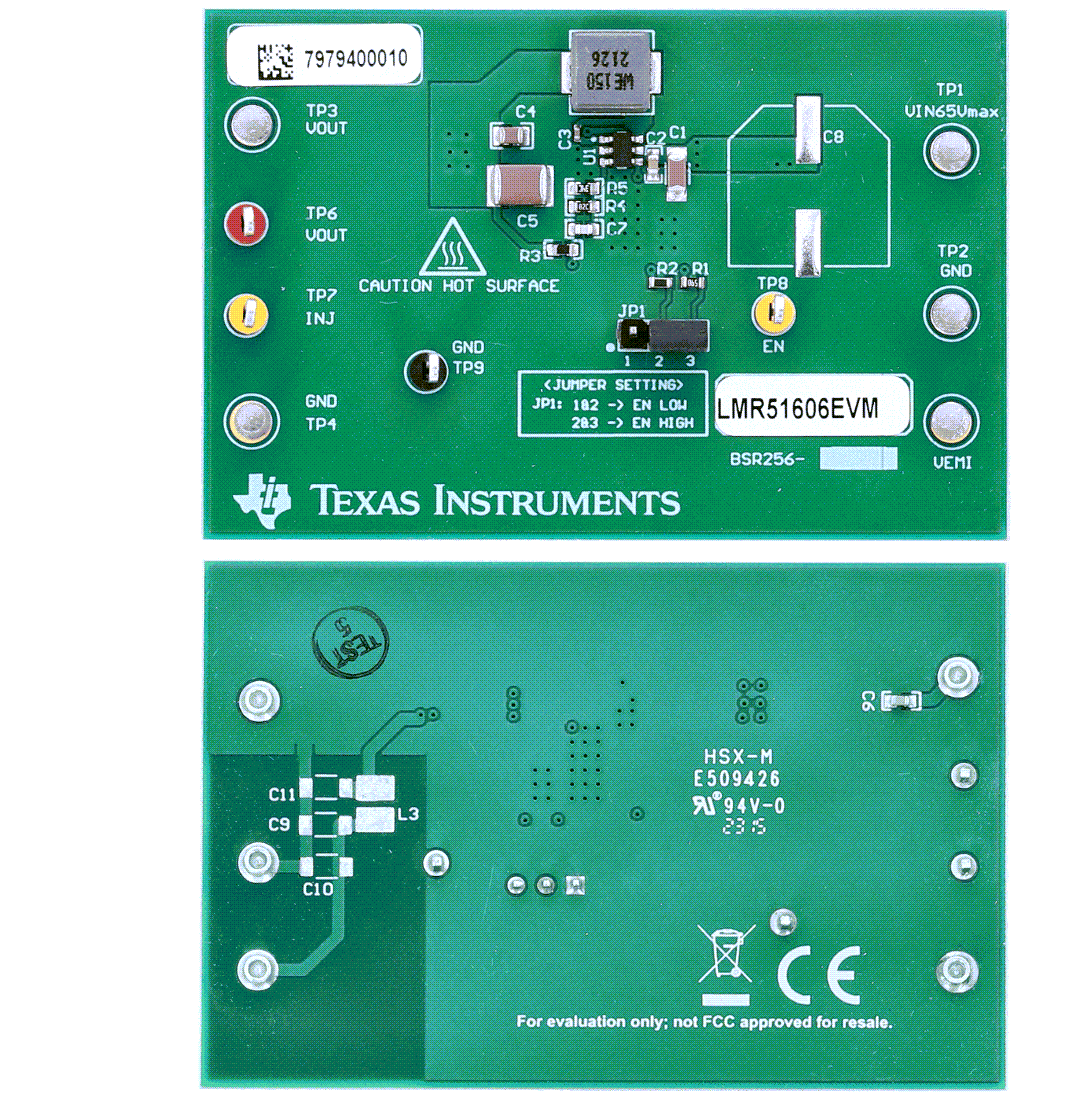 Diagramma - Texas Instruments Modulo di valutazione LMR51606EVM