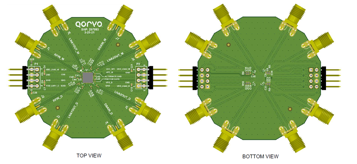Qorvo Scheda di valutazione QPB9351EVB