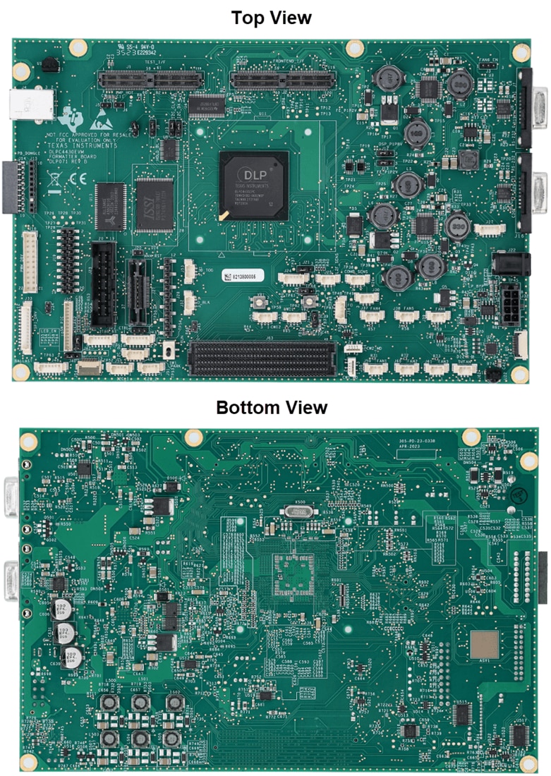 Disegno meccanico - Texas Instruments Modulo di valutazione (EVM) del controller DLPC4430EVM