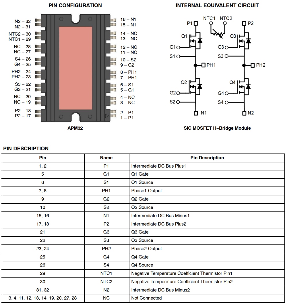 onsemi Modulo al carburo di silicio (SiC) NVXK2TR40WXT