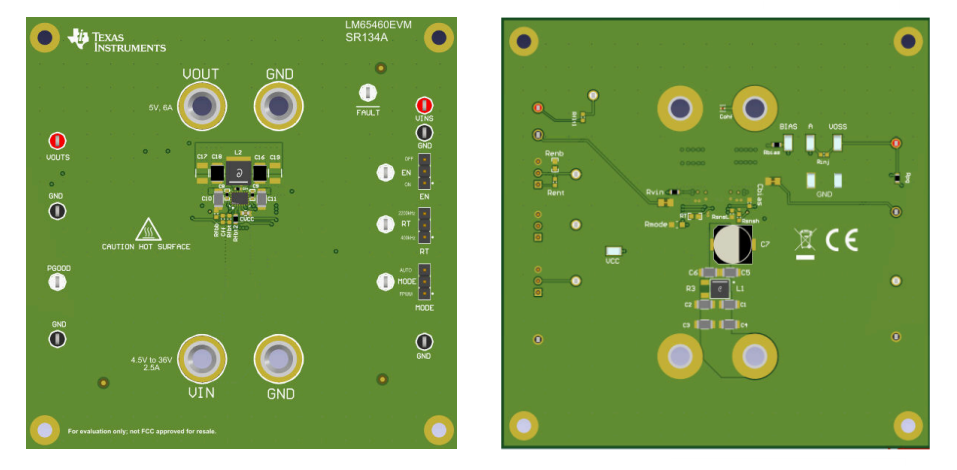 Texas Instruments Modulo di valutazione LM65460EVM