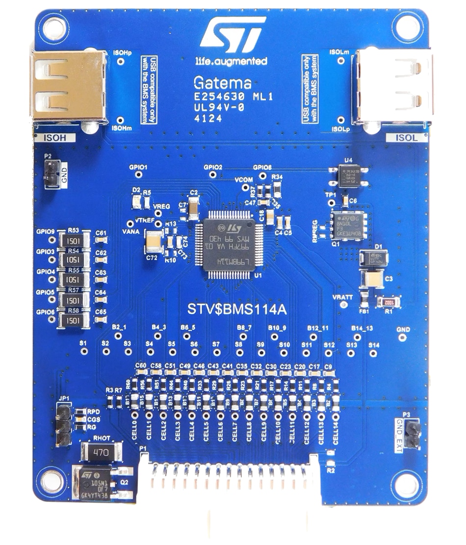 Diagramma - STMicroelectronics Scheda di valutazione BMS STEVAL-BMS114