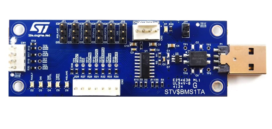 Diagramma - STMicroelectronics Dongle da SPI a SPI isolato STEVAL-BMS1T