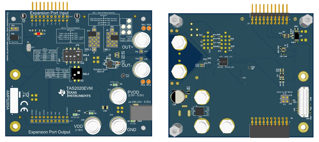 Texas Instruments Modulo di valutazione TAS2020EVM