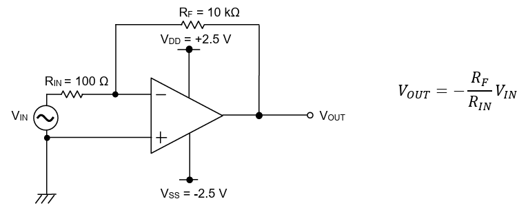 Schema di circuito di applicazione - ROHM Semiconductor Amplificatori operazionali TLR237xY-C