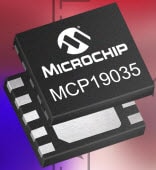 Regolatori buck sincroni ad alta velocità MCP19035 Microchip