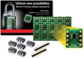 Kit introduttivo all'amplificatore di precisione AMPQUICKKIT-EVM di Texas Instruments