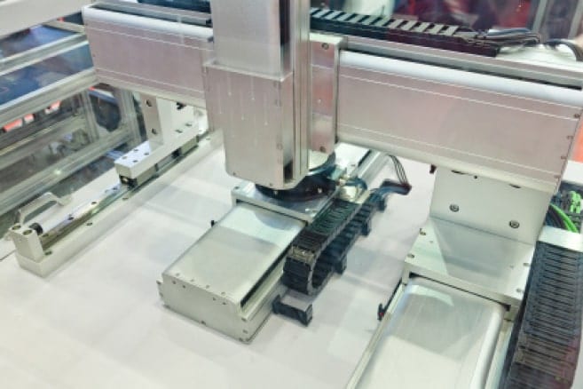 Picture of the Cartesian robot