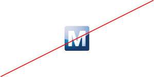 Non utilizzare la "M" come elemento a sé stante