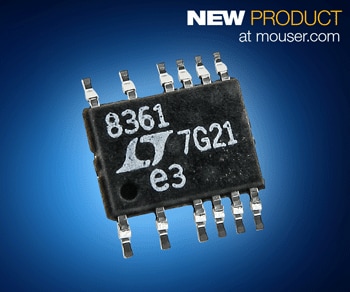 Now at Mouser: Analog Devices' Versatile LT8361 DC-DC Converters Provide Boost/SEPIC/Inverter Configuration Options